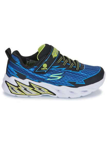 Skechers Παπούτσι Παιδικό Για Αγόρι - Light Storm 2.0 Lightweight Gore Strap - 400149L-BKBL - Black