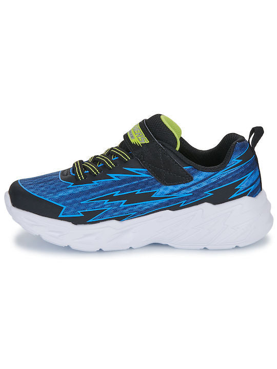 Skechers Παπούτσι Παιδικό Για Αγόρι - Light Storm 2.0 Lightweight Gore Strap - 400149L-BKBL - Black