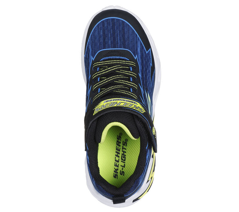 Skechers Παπούτσι Παιδικό Για Αγόρι - Light Storm 2.0 Lightweight Gore Strap - 400149L-BKBL - Black