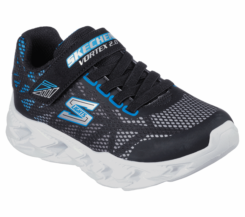 Skechers Παπούτσι για Αγόρι - S Lights: Vortex 2.0 - 400602L-BKBL