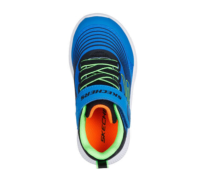 Skechers Παπούτσι Παιδικό Για Αγόρι - Microspec Advance Toddler Gore Strap - 403926N-BLLM - Blue