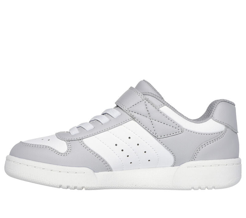 Skechers Παπούτσι για Αγόρι - Quick Street - 405638L-LGW LIGHT GRAY WHITE