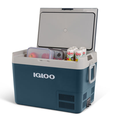 Igloo Ηλεκτρικό Ψυγείο-Καταψύκτης 59L - Icf 60 - 41131 - Blue-Grey