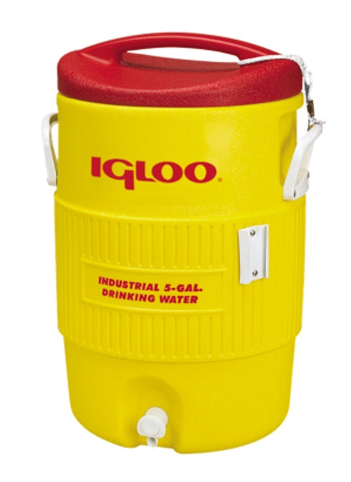 Igloo Θερμός Με Βρυσάκι 18.9L - Industrial 5G - 41412 - Yellow
