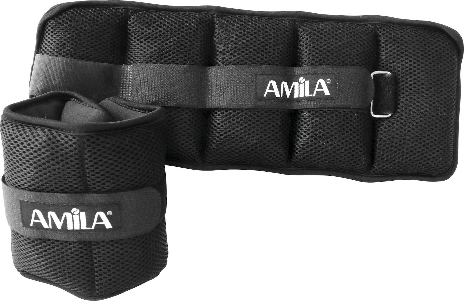 Amila Βάρη Άκρων Neoprene 2x2,5 kg - Black - 44149