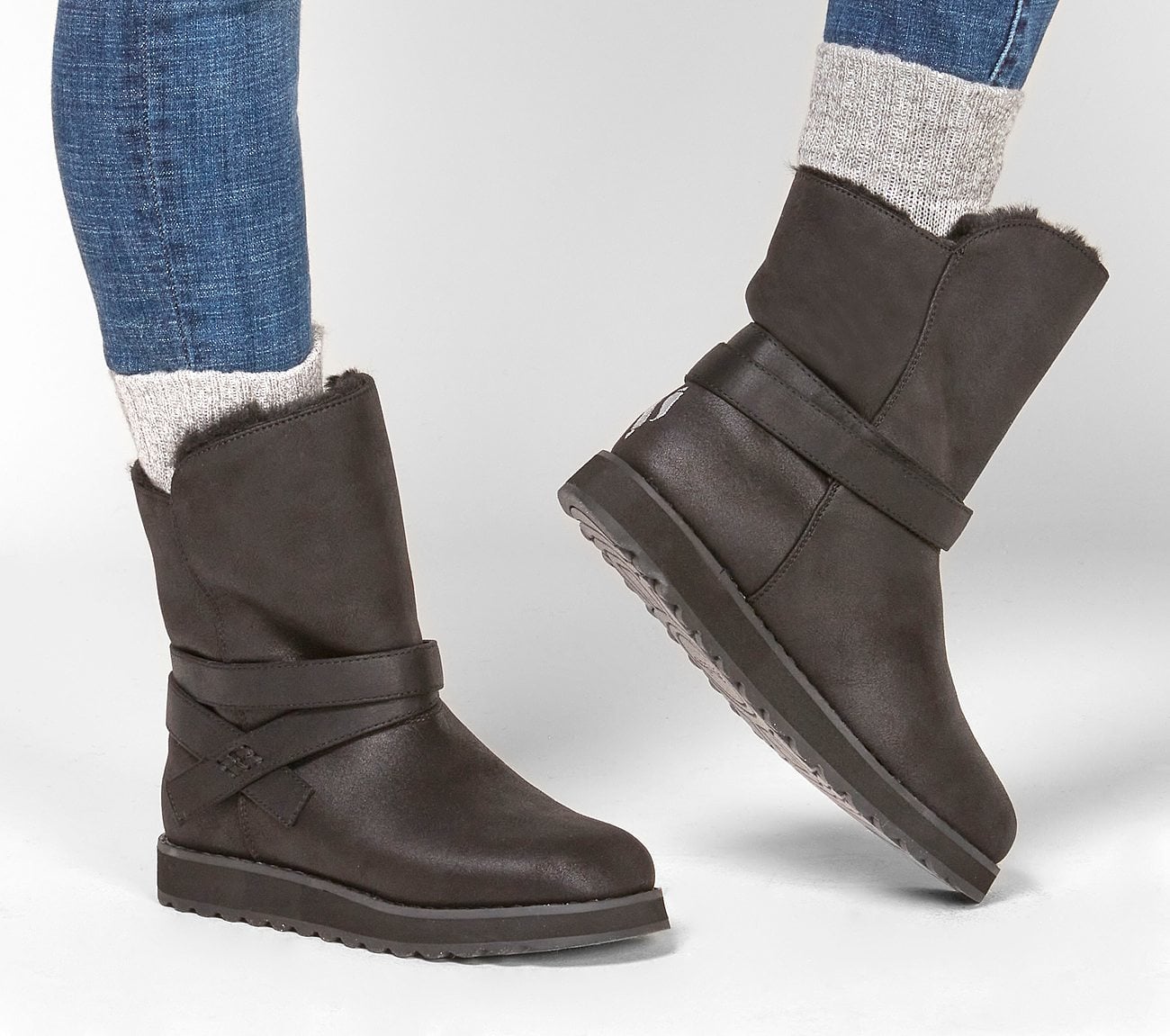Skechers Μποτάκι Γυναικείο -Keepsakes 2.0 - Pikes Peak 44614-BLK