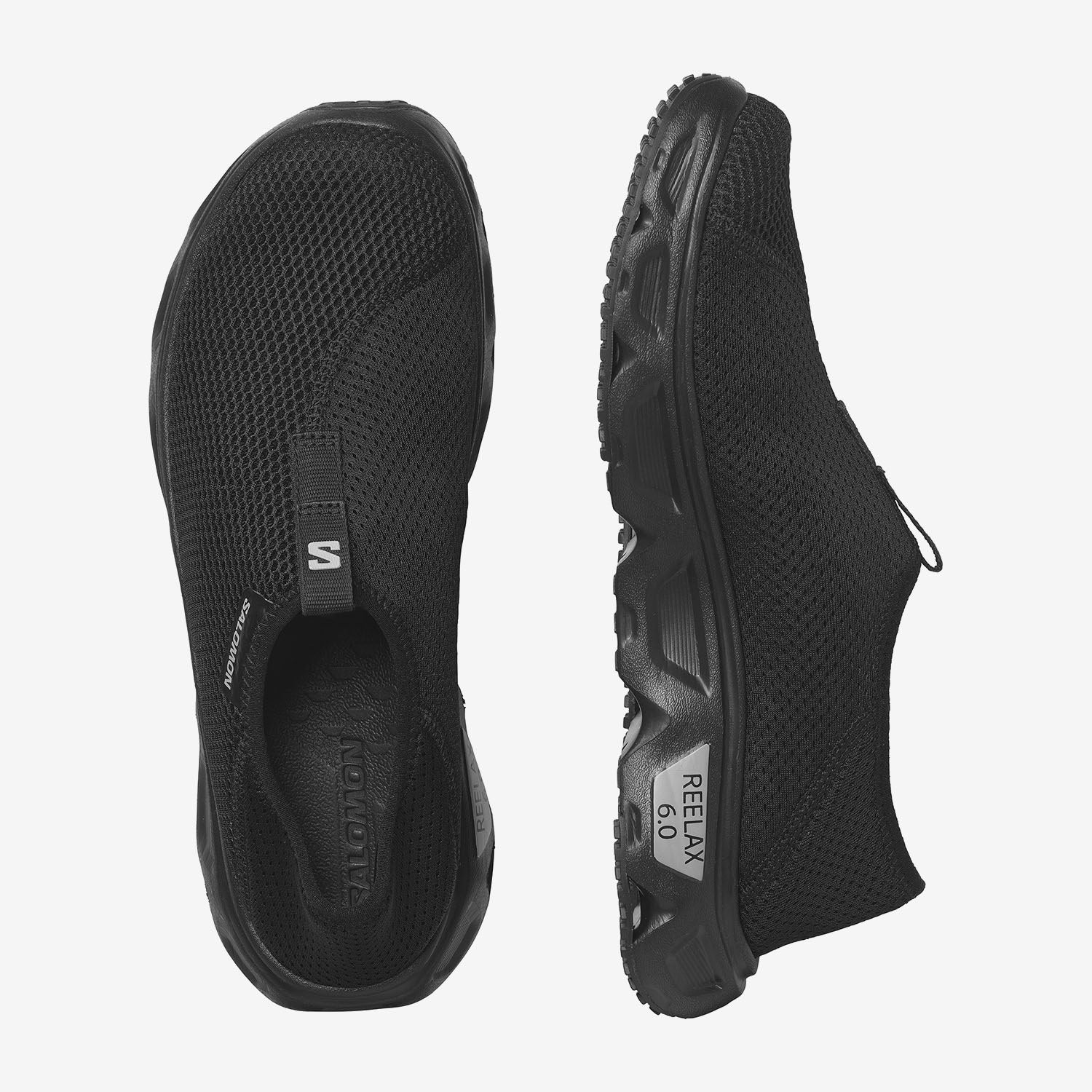 Salomon Παπούτσι REELAX MOC 6.0 BLACK/BLACK/ALLOY 471115