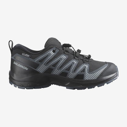 Salomon Παπούτσι Παιδικό Αδιάβροχο - XA PRO V8 WATERPROOF - 477293 - Μαύρο Γκρι Turbulence Quarry
