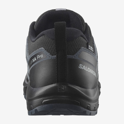 Salomon Παπούτσι Παιδικό Αδιάβροχο - XA PRO V8 WATERPROOF - 477293 - Μαύρο Γκρι Turbulence Quarry