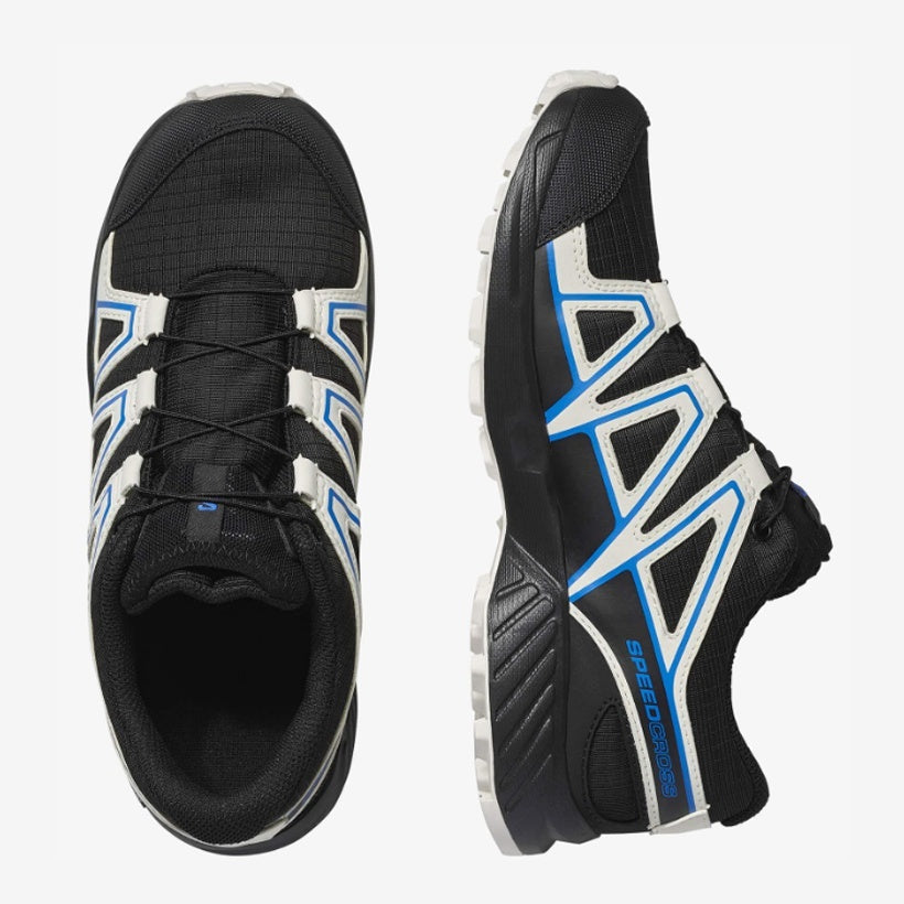 Salomon Παπούτσι Παιδικό - SPEEDCROSS WP J - 477337 BLACK VANILLA ICE FRENCH BLUE