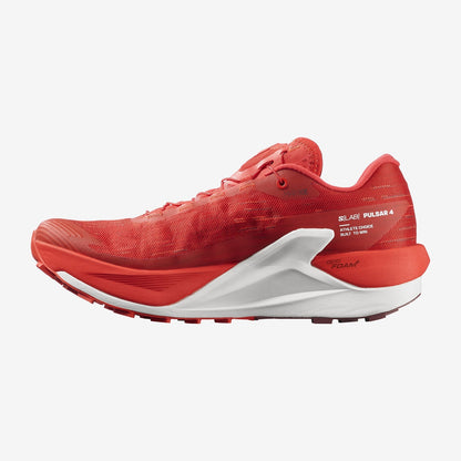 Salomon Unisex Παπούτσια Ορεινού Τρεξίματος - S/LAB PULSAR 4 - 477703 Fiery Red Vanilla Ice