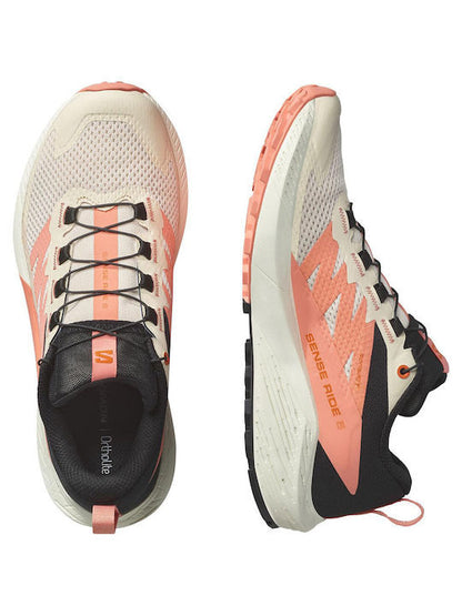 Salomon Γυναικείο Παπούτσι - SENSE RIDE 5 W - 478087 - Peach Fusion Coral Black