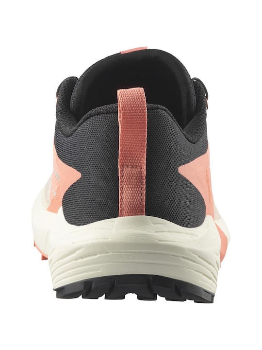 Salomon Γυναικείο Παπούτσι - SENSE RIDE 5 W - 478087 - Peach Fusion Coral Black