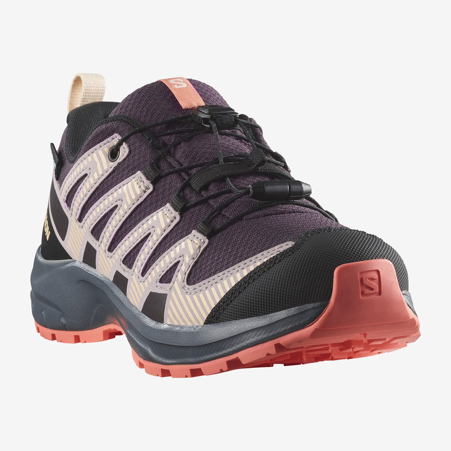 Salomon Παπούτσι Παιδικό Αδιάβροχο - XA PRO V8 WATERPROOF - 478571 ΚΑΦΕ Plum Kitten
