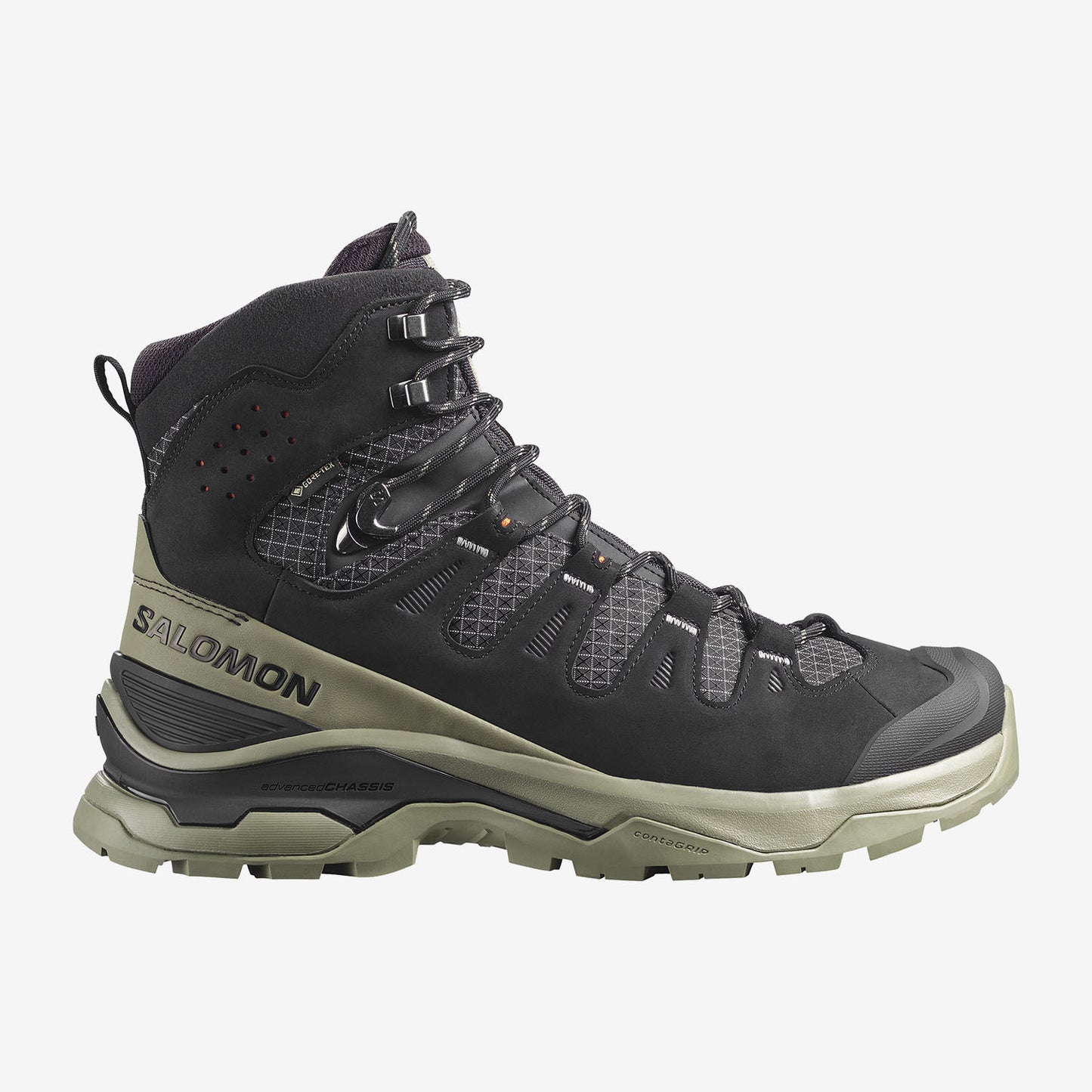 Salomon Ανδρικά Μποτάκια Πεζοπορίας - QUEST 5 GORE TEX - 479571 BLACK DEEP LICHEN GREEN