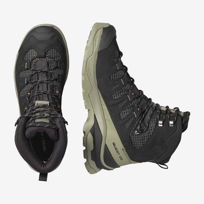 Salomon Ανδρικά Μποτάκια Πεζοπορίας - QUEST 5 GORE TEX - 479571 BLACK DEEP LICHEN GREEN