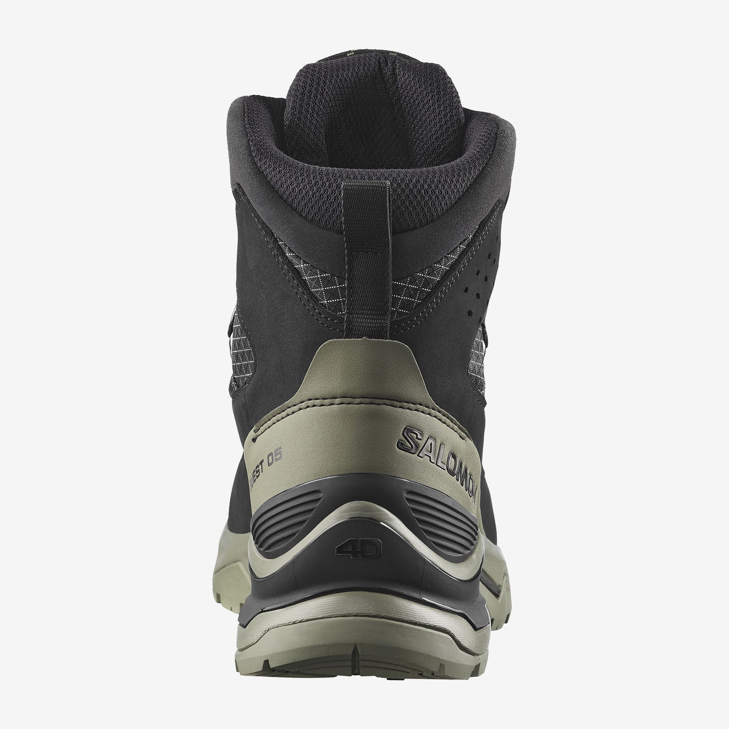 Salomon Ανδρικά Μποτάκια Πεζοπορίας - QUEST 5 GORE TEX - 479571 BLACK DEEP LICHEN GREEN