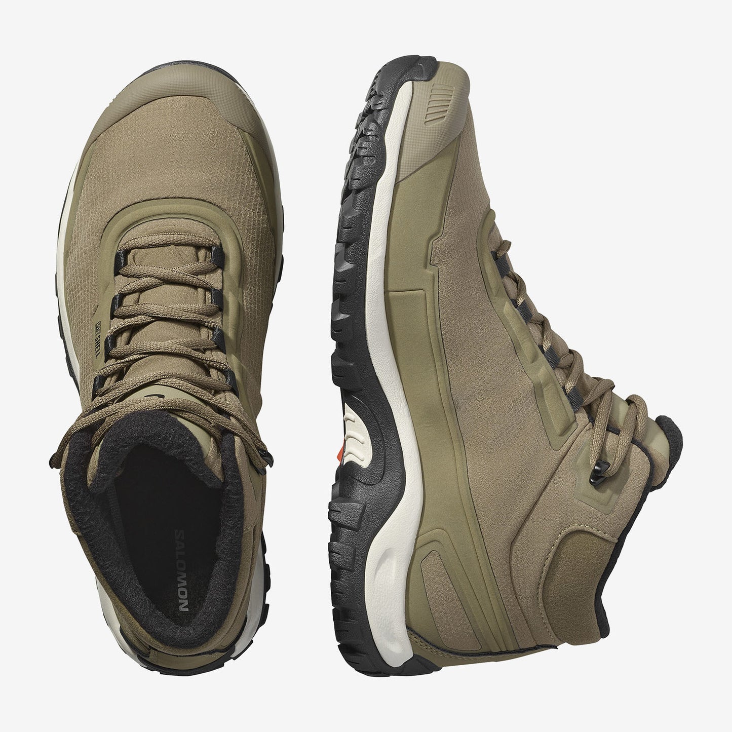 Salomon Ανδρικά Χειμωνιάτικα Μποτάκια - SHELTER WATERPROOF - 479740 Stone Gray