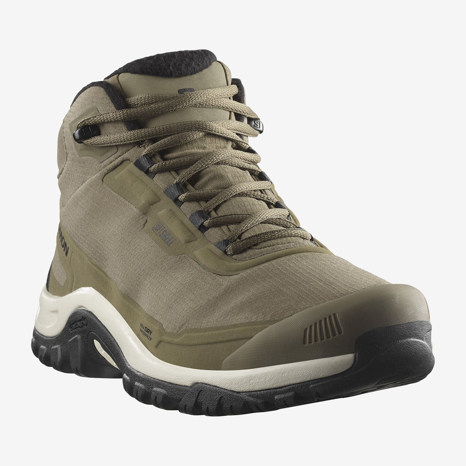 Salomon Ανδρικά Χειμωνιάτικα Μποτάκια - SHELTER WATERPROOF - 479740 Stone Gray