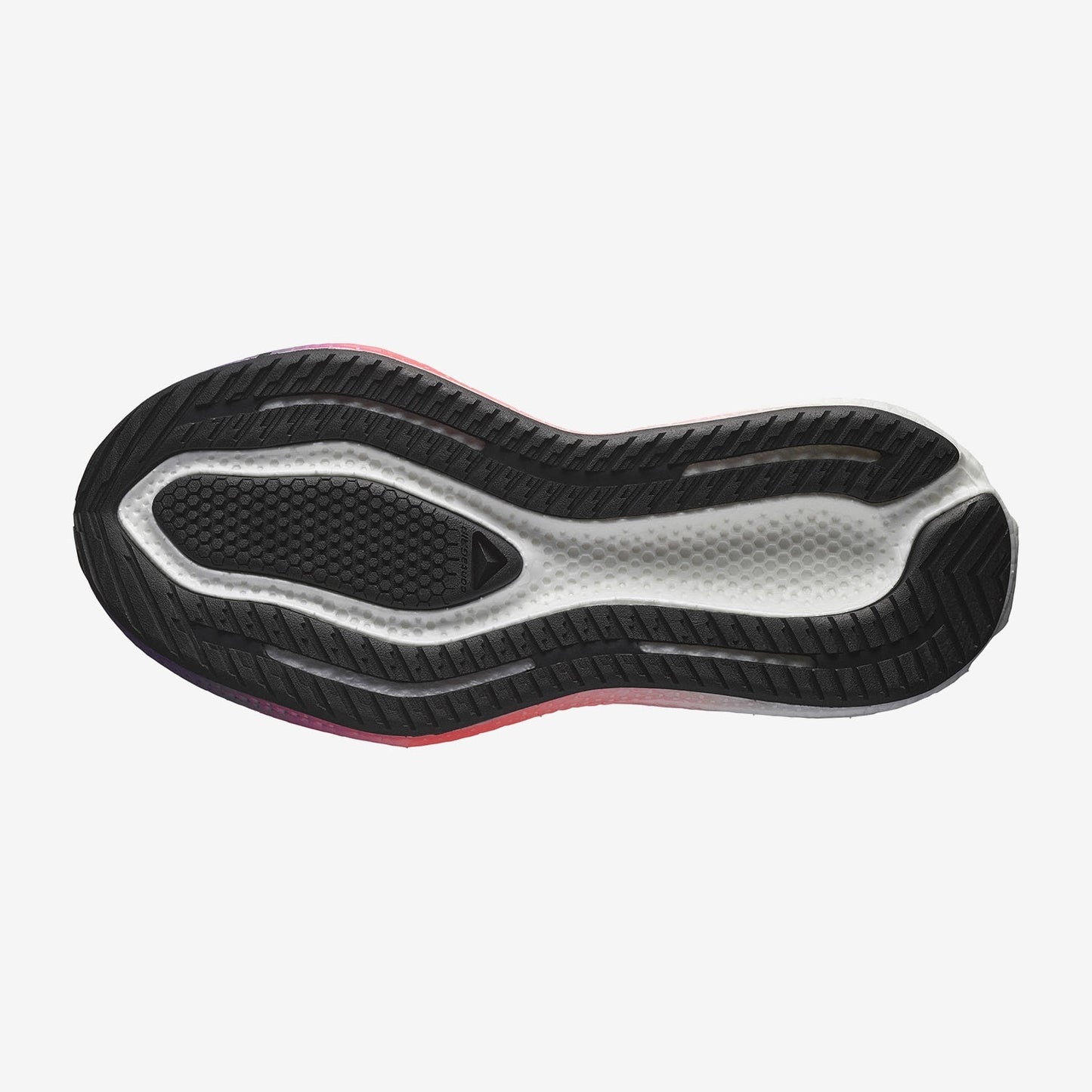 Salomon Παπούτσι Γυναικείο τρεξίματος AERO GLIDE 3 GRADIENT 479758 NEON FLAME WHITE BLACK