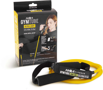 Amila Λάστιχο Amila GymTube Ultra Light - 48125 - Yellow