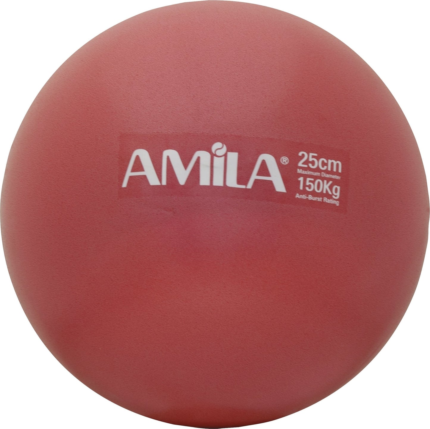 Amila Μπάλα Pilates 25cm, Κόκκινη, σε κουτί - 48401