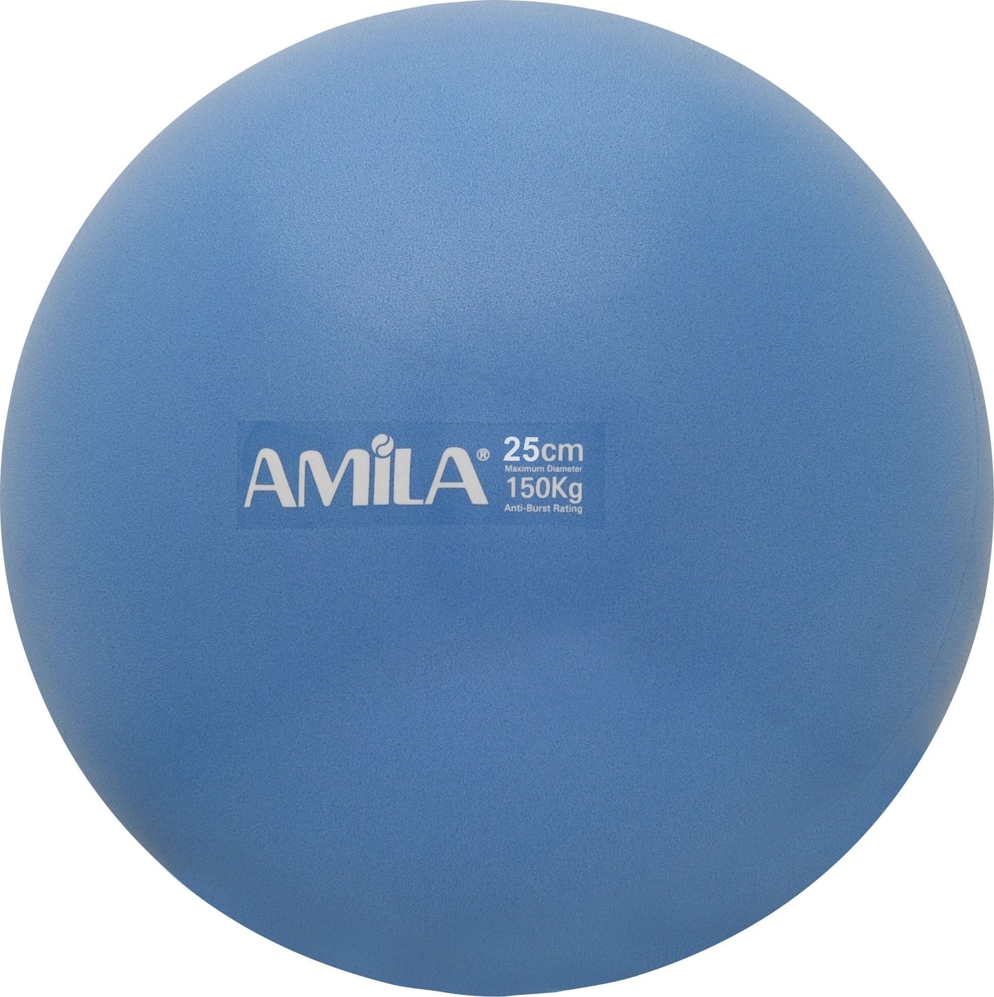 Amila Μπάλα Pilates, 25cm, Μπλέ, bulk - 48435
