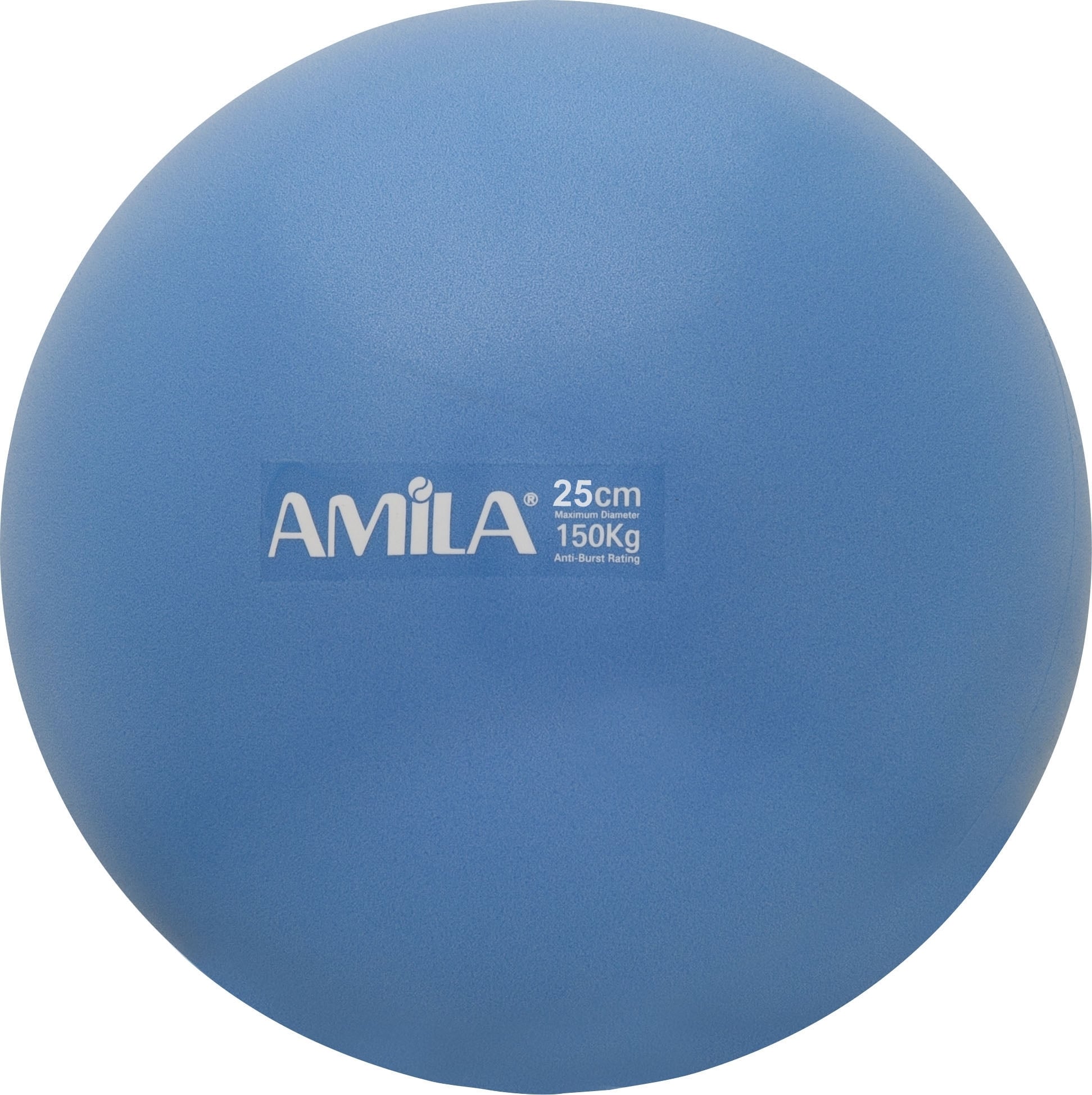 Amila Μπάλα Pilates, 25cm, Μπλέ, bulk - 48435