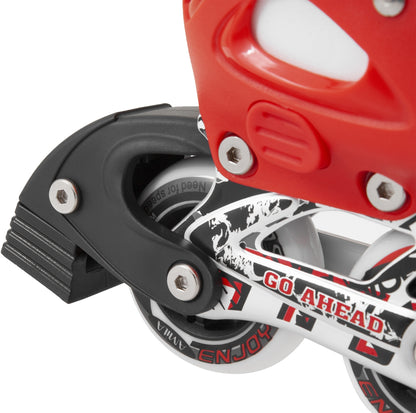 Amila Inline Rollers - Size 37-40 - Red - 48916