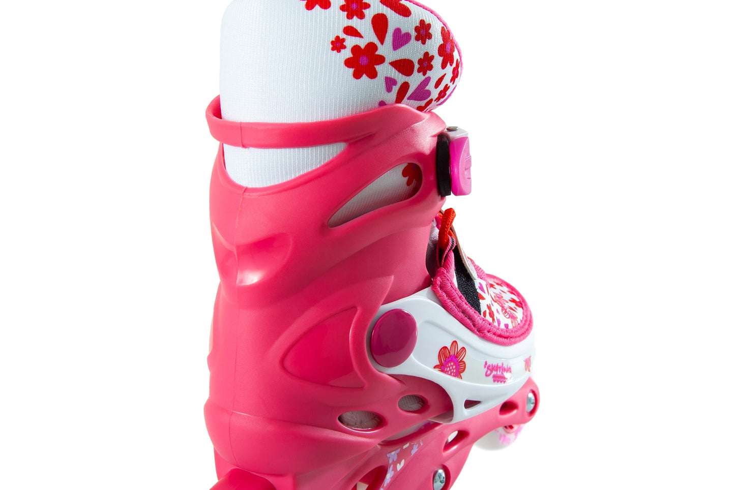 Amila Inline Rollers - Size 31-34 - Pink - 48923