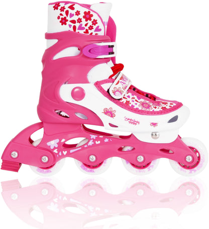 Amila Inline Rollers - Size 39-42 - Pink - 48925