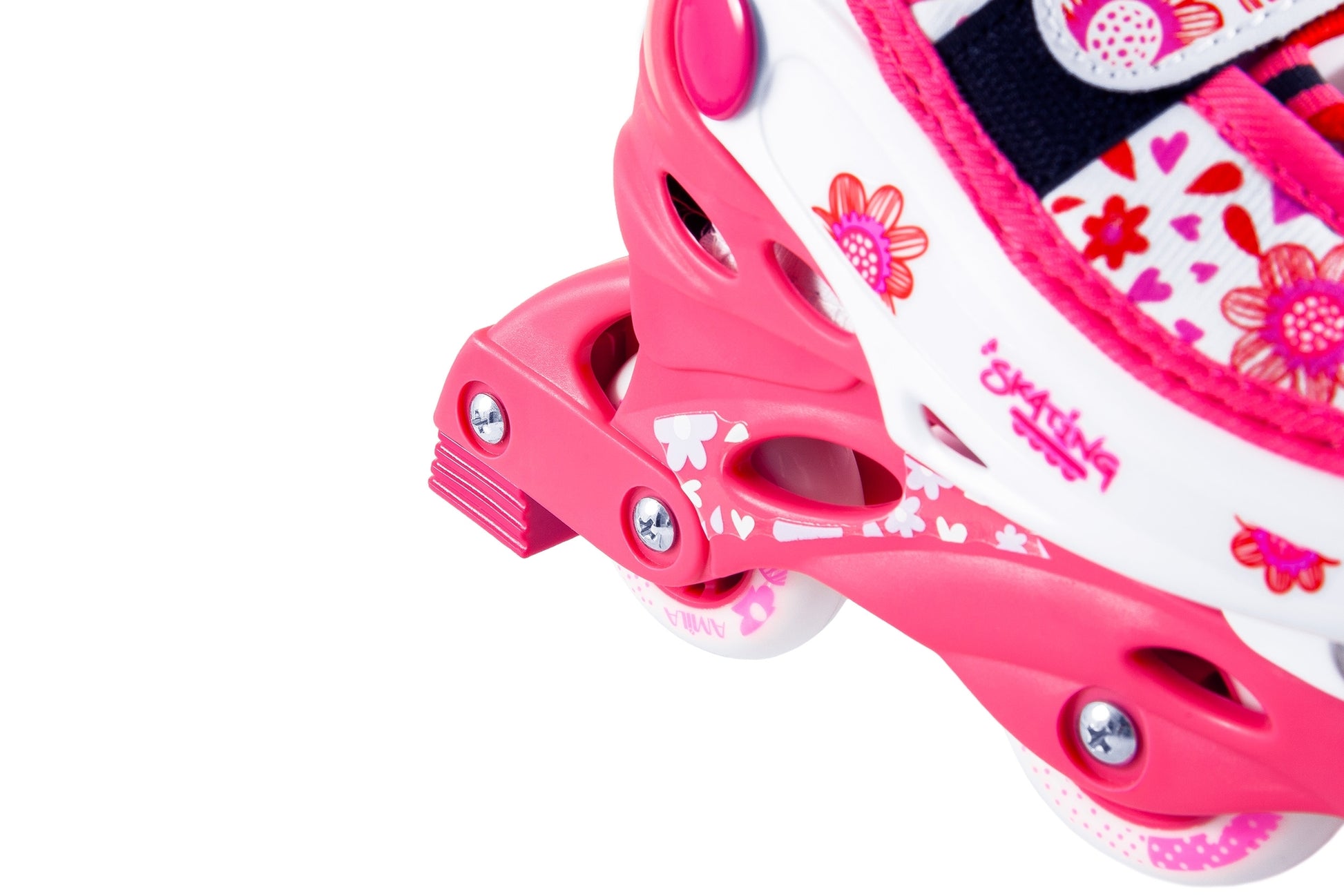 Amila Inline Rollers - Size 35-38 - Pink - 48924