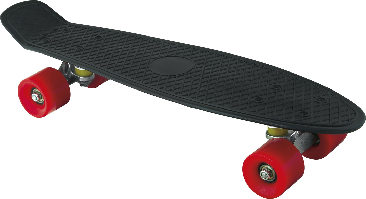 Amila Τροχοσανίδα - Skateboard Plastic 22" BlackFire - Black - 48940