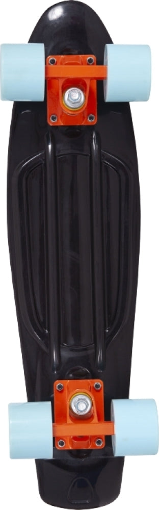 Amila Τροχοσανίδα - Skateboard Plastic 22" BlackSky - Black - 48942
