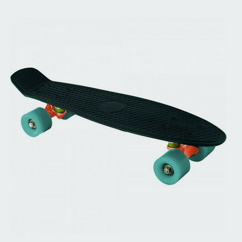 Amila Τροχοσανίδα - Skateboard Plastic 22" BlackSky - Black - 48942