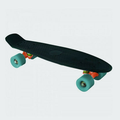Amila Τροχοσανίδα - Skateboard Plastic 22" BlackSky - Black - 48942