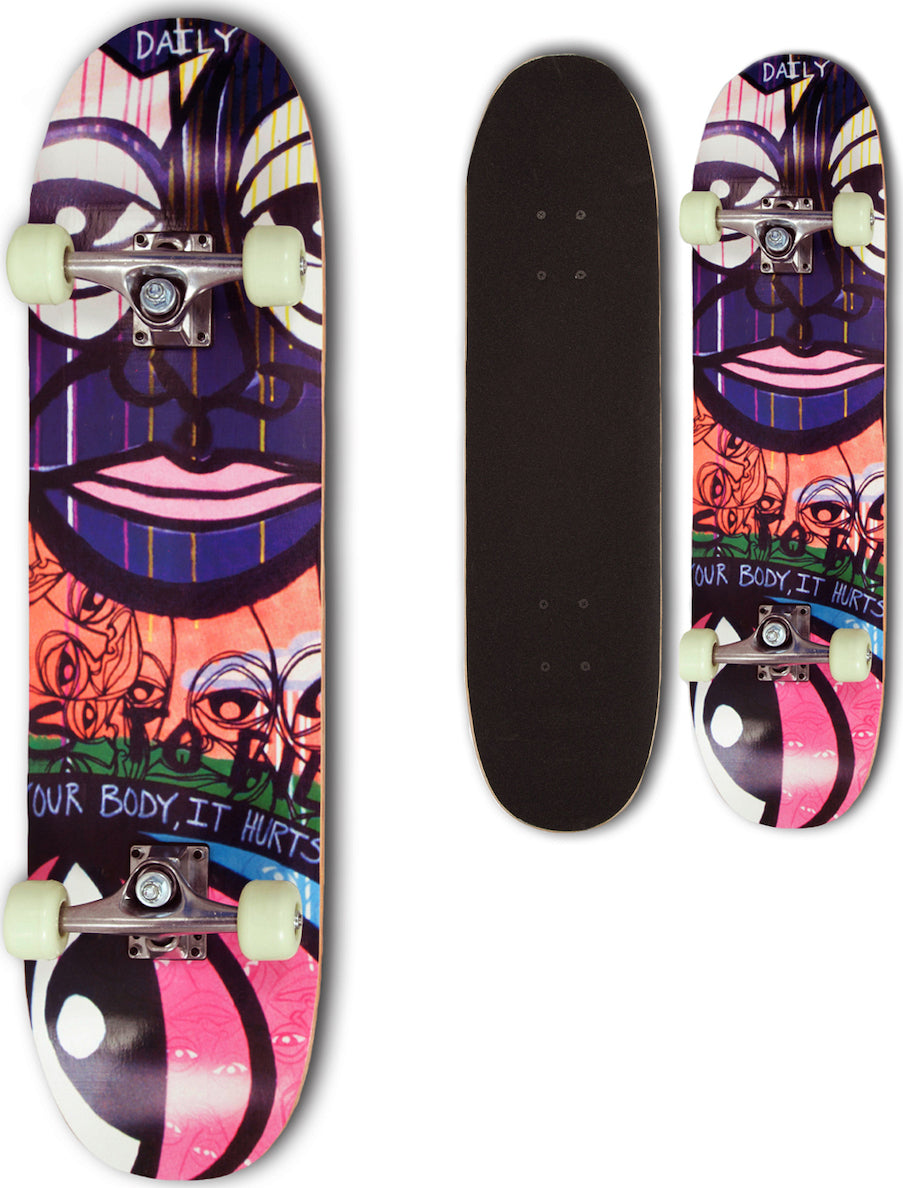 Amila Τροχοσανίδα - Skateboard - Skatebird και Tiki - 48943
