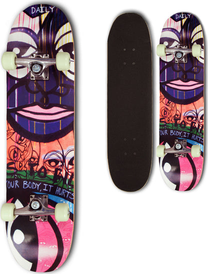 Amila Τροχοσανίδα - Skateboard - Skatebird και Tiki - 48943