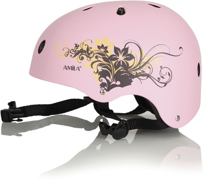Amila Προστατευτικό Κράνος - ABS (Size L) - Pink - 48987