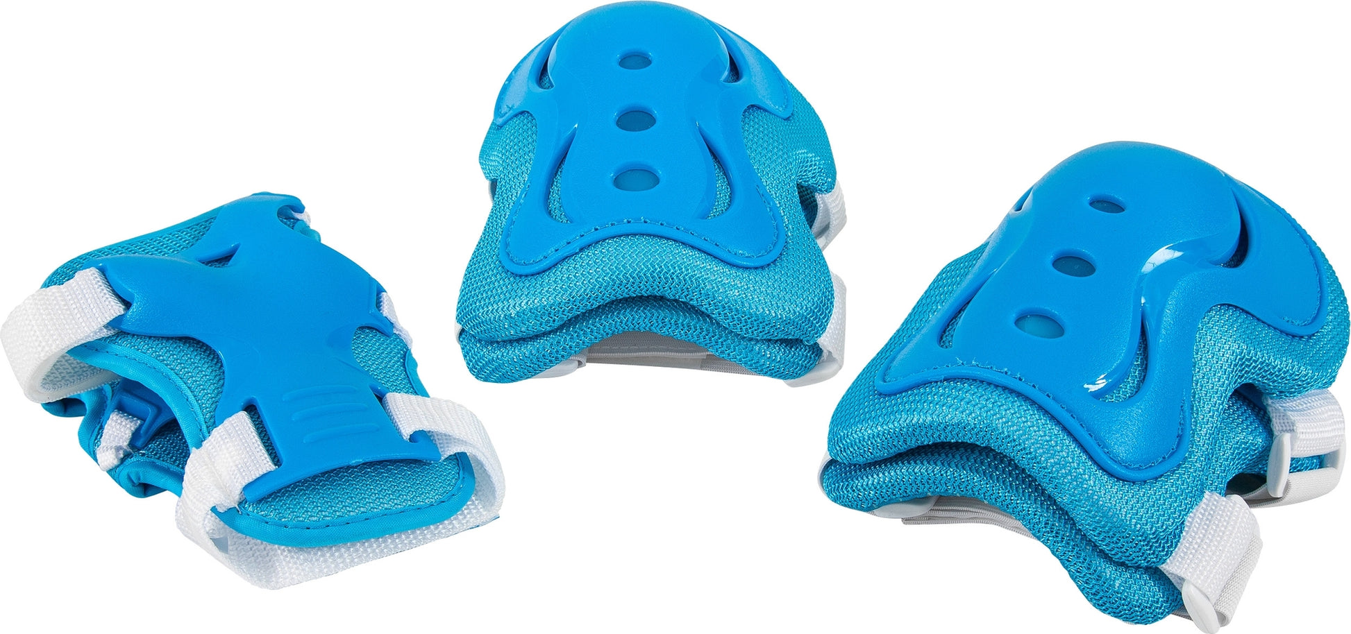 Amila Σετ Προστατευτικά για Rollers & Ποδήλατο - Size M - Light Blue - 49041