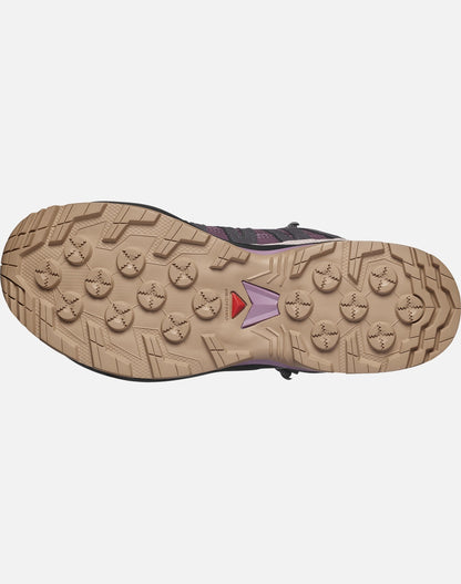 Salomon Γυναικεία Μποτάκια Πεζοπορίας - X-ADVENTURE RECON MID 490956 HUCKLEBERRY IRON SHADOW GRAY