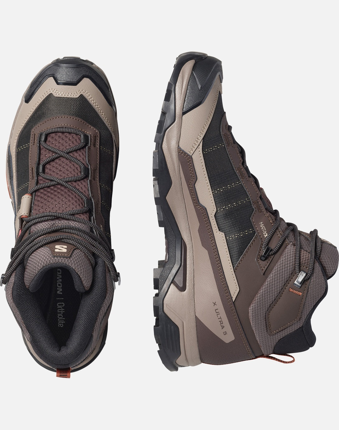 Salomon Ανδρικό Μποτάκι - X ULTRA 5 MID GORE-TEX - 491036 BLACK COFFEE WALNUT