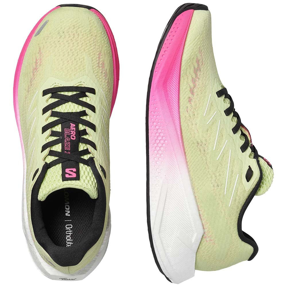 Salomon Γυναικεία Παπούτσια Τρεξίματος Δρόμου - AERO BLAZE 3 W - 491058 BUTTERFLY WHITE PINK