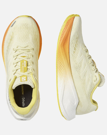 Salomon Γυναικεία Παπούτσια Τρεξίματος Δρόμου - AERO BLAZE 3 W - 491060 YELLOW WHITE NECTARINE