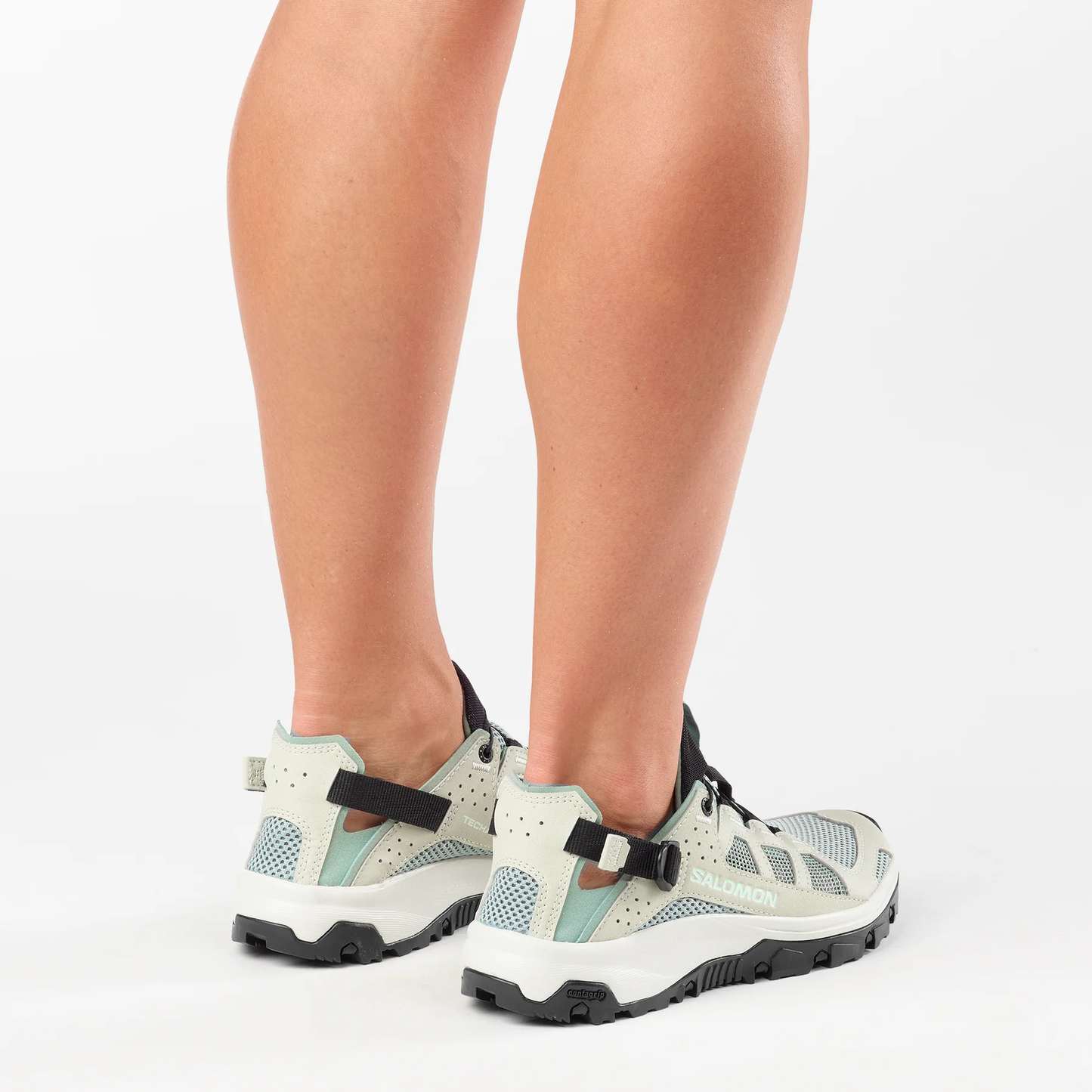 Salomon Γυναικεία Αμφίβια Παπούτσια - TECHAMPHIBIAN 5 - 491107 Green Milieu Sea Foam