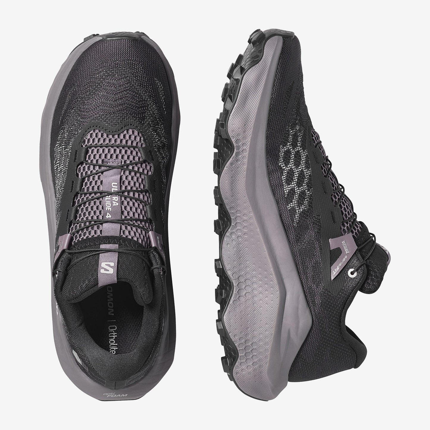 Salomon Ανδρικά Παπούτσια Ορεινού Τρεξίματος - ULTRA GLIDE 4 - 491412 Black Dark Gull Gray