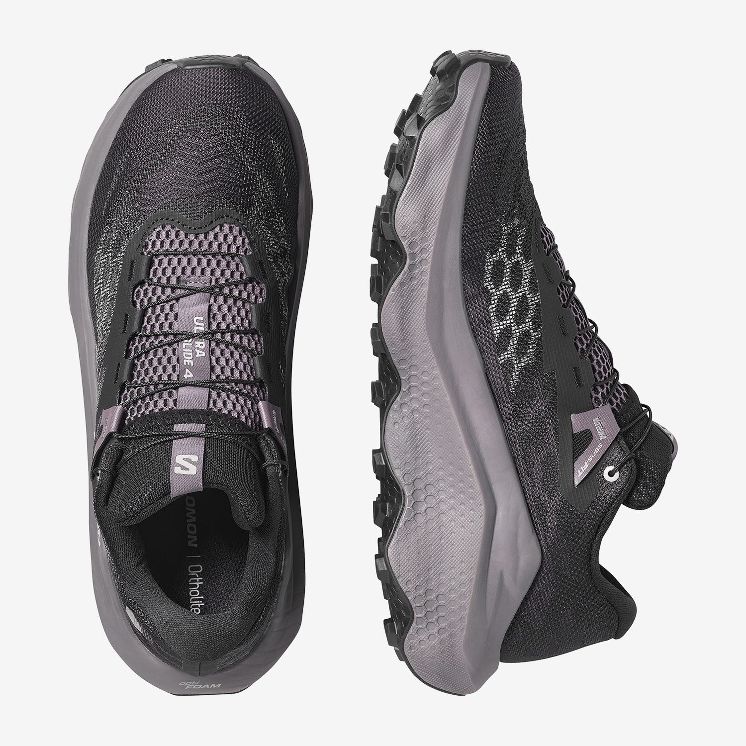 Salomon Ανδρικά Παπούτσια Ορεινού Τρεξίματος - ULTRA GLIDE 4 - 491412 Black Dark Gull Gray
