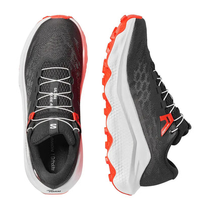 Salomon Ανδρικά Παπούτσια Ορεινού Τρεξίματος - ULTRA GLIDE 4 - 491413 BLACK WHITE FIERY RED