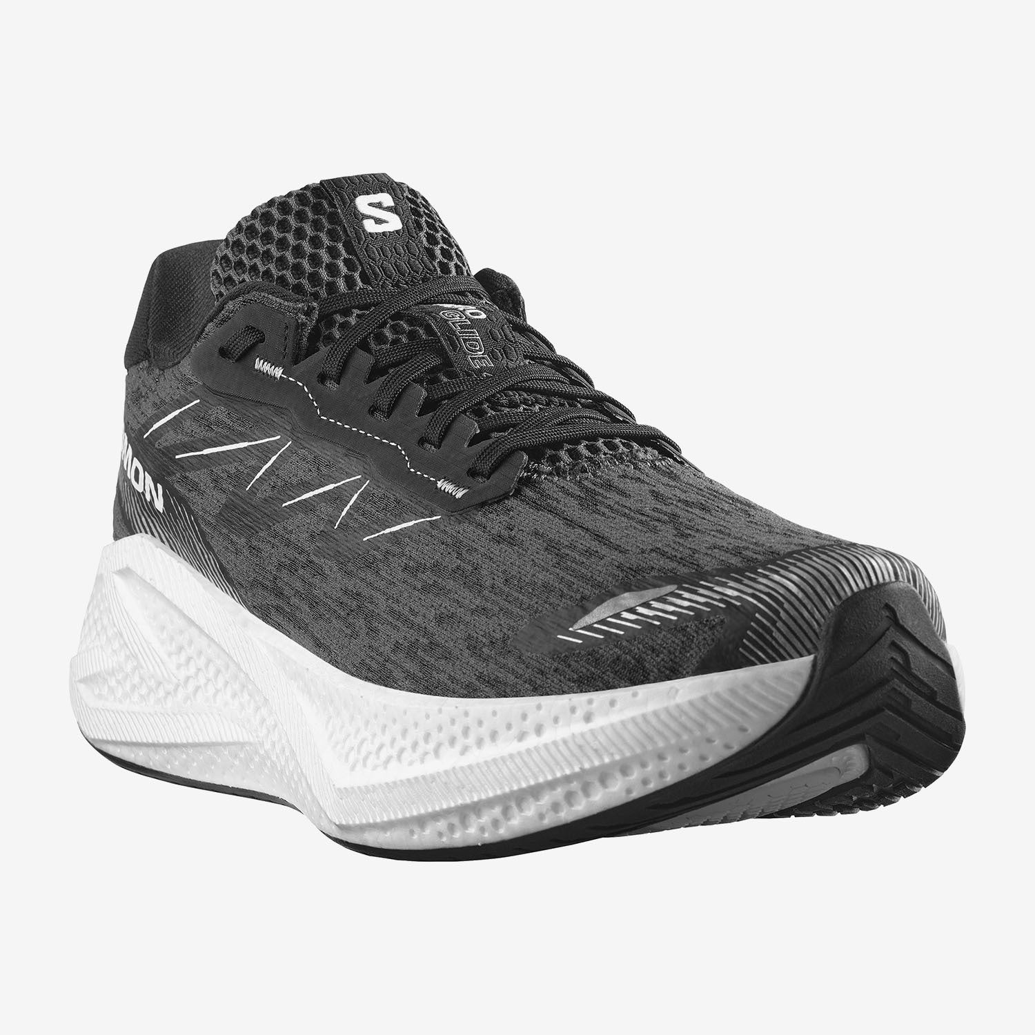 Salomon Ανδρικά Παπούτσια για Τρέξιμο Δρόμου - AERO GLIDE 4 - 491470 Black White