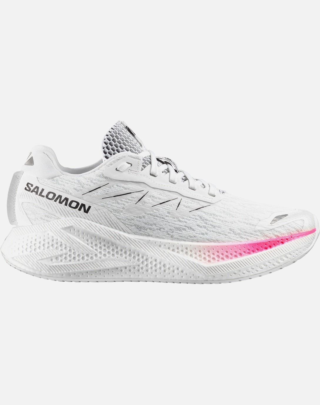 Salomon Ανδρικά Παπούτσια για Τρέξιμο Δρόμου - Aero Glide 4 - 491471 White Black Pink